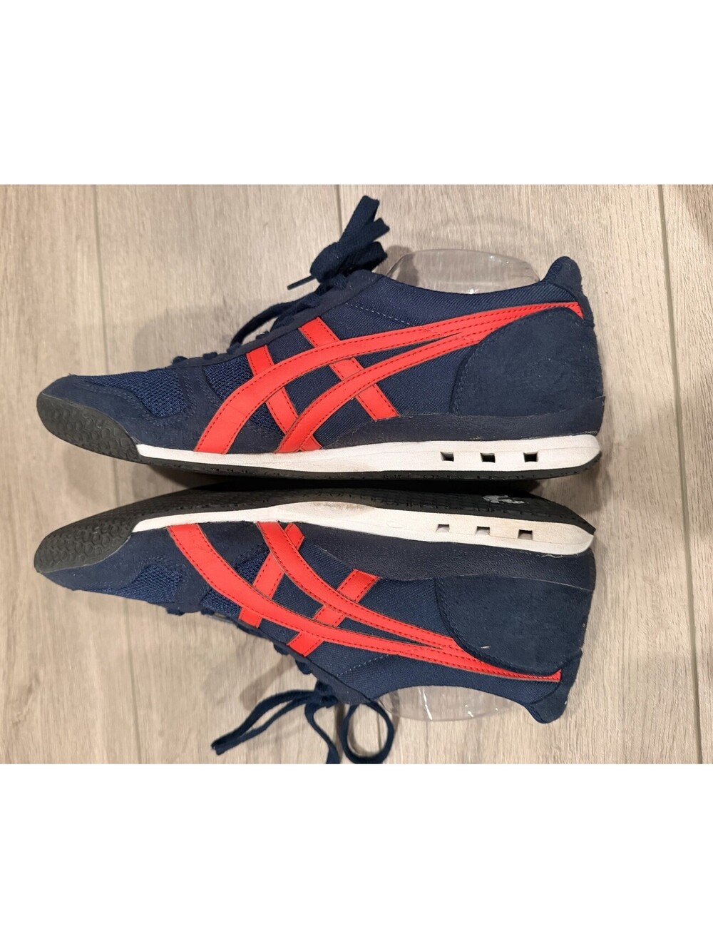 *READ* ASICS Onitsuka Tiger Ultimate Sz 11 Peacoat Navy Red Running Mens Sneaker - Picture 5 of 13